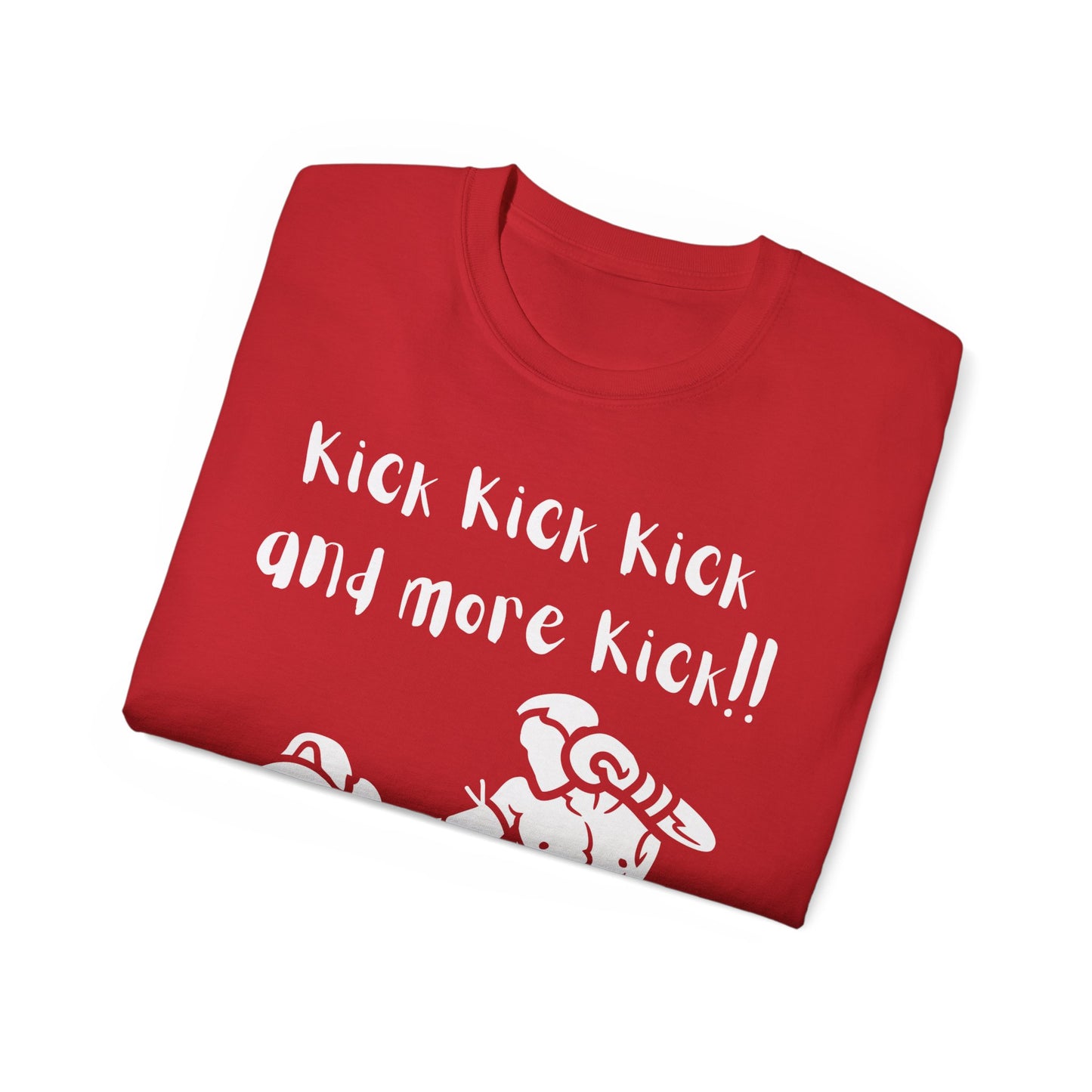 Muay Thai "KICK KICK KICK" Unisex Ultra Cotton Tee