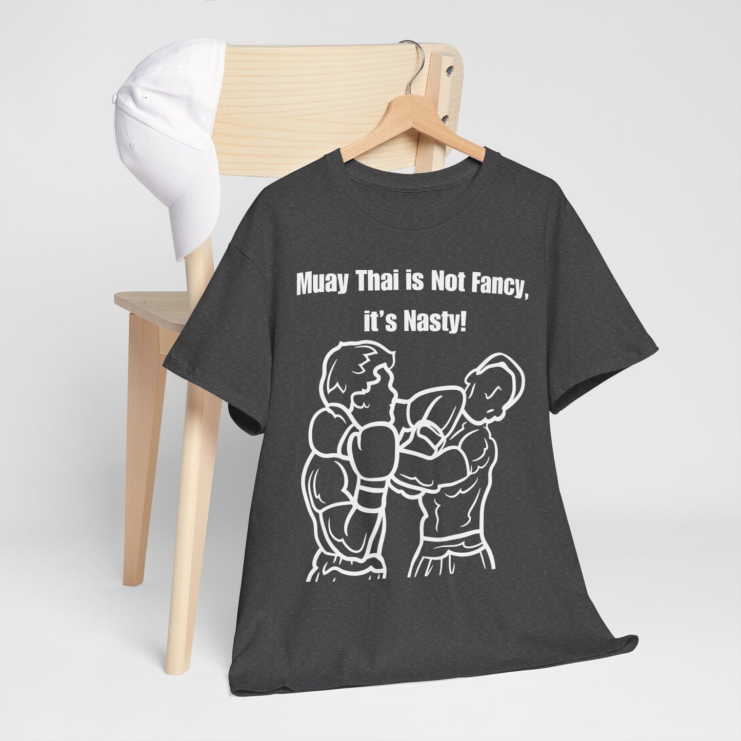 "Muay Thai Is Nasty" Unisex Heavy Cotton T-shirt